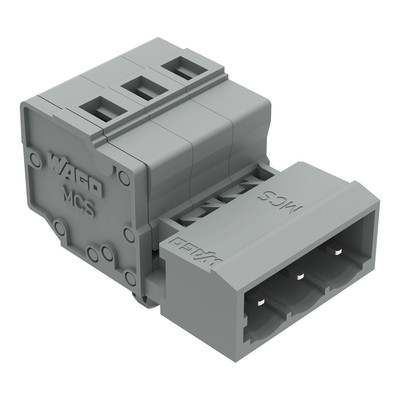 Connecteur m�le ress.cage av.pd.fx.5,00 mm