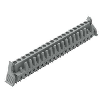 Connecteur femelle THT 0.6 x 1.0 mm solder pin Droit, gris