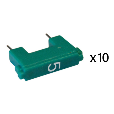 Jeu de 10 cavaliers de configuration pour syst�me BUS avec marquage 5