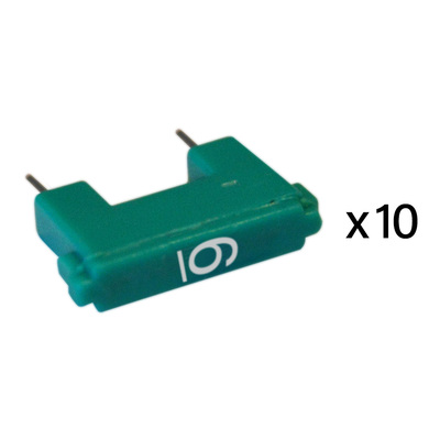 Jeu de 10 cavaliers de configuration pour syst�me BUS avec marquage 6
