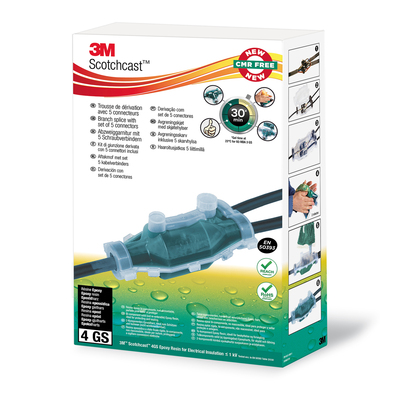 3M Scotchcast Trousse de drivation coule 92-NBB 2 GS (Epoxy)