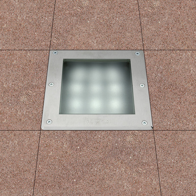 MINIQUADRO 1822 Led 3W inox 3000K IP67IK09