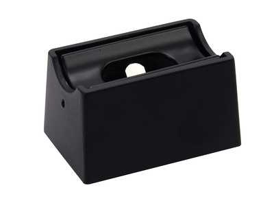 ELASTO LED 2 - Applique murale minimaliste, tube S14d non fourni, en mtal noir