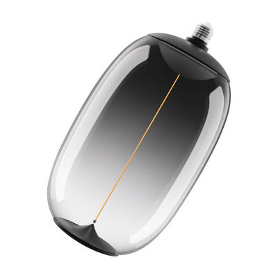 MAGNETIC Vintage LED dim CLASSIC Elipse/Oval WG200 28 Smoke YES 12W/818 E27