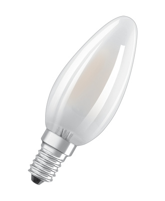 LED CLASSIC OSRAM STAR CLB25 Verre D�poli E14 2,5W 840 250lm