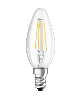 LED CLASSIC LEDVANCE PFM CLB40 Verre Clair E14 4W 827 470lm