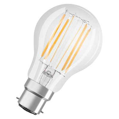 LED CLASSIC OSRAM STAR CLA75 Fil Verre Claire B22d 7,5W 840 1055lm