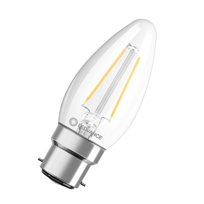 LED CLASSIC LEDVANCE PFM CLB25 Verre Clair B22d 2,5W 827 250lm