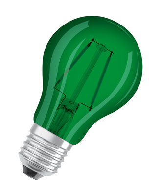 LED CLASSIC OSRAM STAR+ DECO CLA15 Verre Vert E27 2,5W 45lm