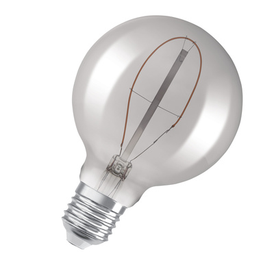LED CLASSIC OSRAM 1906 CLG10 D95 Verre Fum� Filament E27 3,4W 1800K 100lm