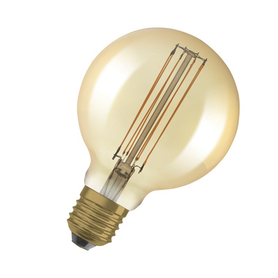 LED CLASSIC OSRAM 1906 DIM CLG60 D95 Verre Dor� Filament E27 8,8W 2200K 806lm
