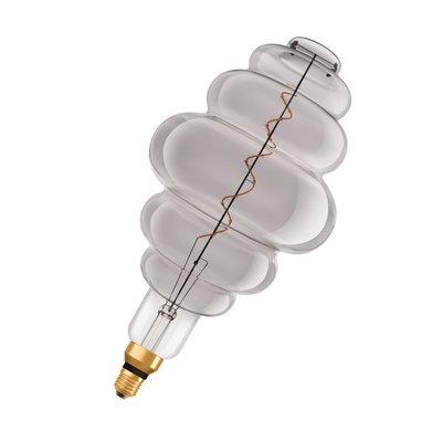 LED CLASSIC OSRAM 1906 DIM Nest Smoke Verre E27 4,8W 1800K 100lm