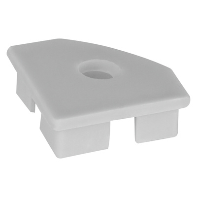 Accessoire RUBAN LED EMBOUT de PROFILE medium TROU PM06