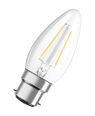 LED STAR CL B  FIL 25 non-dim  2,5W/827 B22d