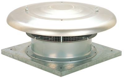 Tourelle d'insufflation horizontale, 35 900m3/h, 4 ples, tri 230/400V, D900 mm