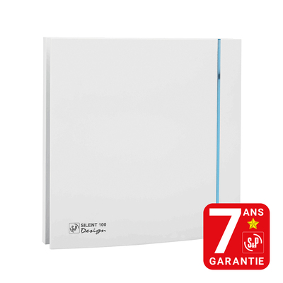 Arateur design, 85 m3/h, clapet anti-retour, D 100 mm