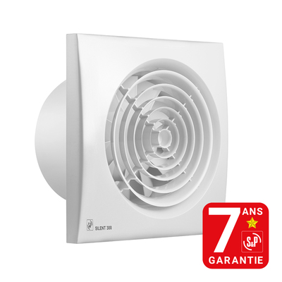 Arateur, 280 m3/h, clapet anti-retour, moteur 230 V, D 150 mm