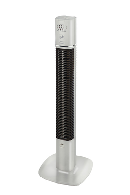Tour de ventilation oscillante 3 vitesses, cde � distance, minuterie