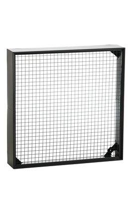 Grille de protection, montage au soufflage des ventilateurs muraux D200 ou D250