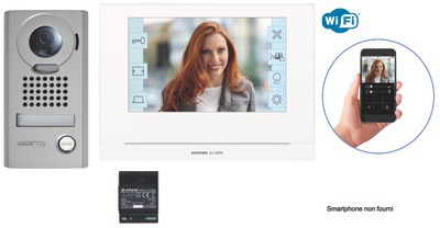 Kit vido platine saillie avec moniteur cran 7 avec module wifi intgr