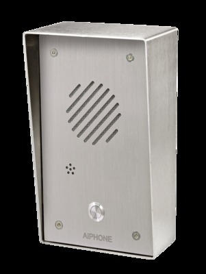 Platine audio inox saillie pour systme lem/lef