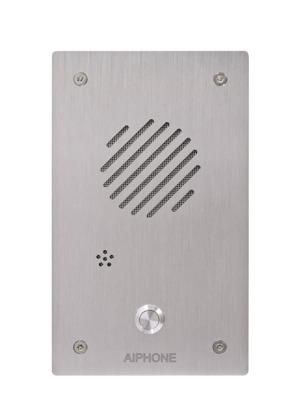 Platine audio inox encastre pour systme lem/lef