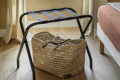 Rack � bagage acier noir mat