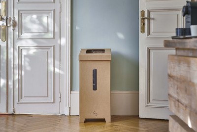 Kit de 3 poubelles 75L en carton 100% FSC ou recycl�.