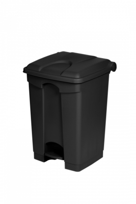 CONTAINER 45L noir plastique recycl