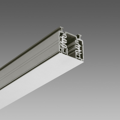 OMNITRACK Couvercle L=500 noir en polycarbonate