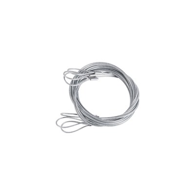 Accessoire c�ble de s�curit� pour downlight longueur 1,5m pack de trois pi�ces