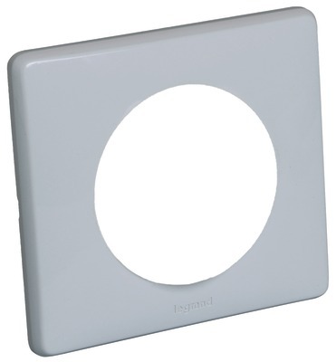 Plaque esth�tique Celiane (par Legrand) de couleur blanche