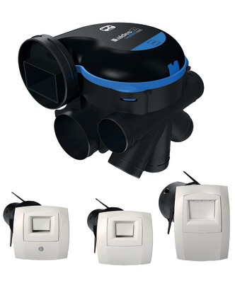 Kit VMC simple flux EasyHOME HYGRO Premium Haute Pression HP+