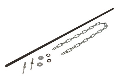 Axe pivot VELONE F400-120 - Modle 20.0 / 27.0 - embase 984 mm