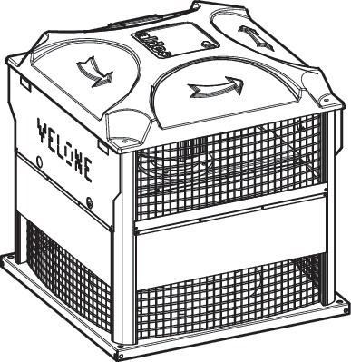 Kit pare-pluie pour tourelle VELONE 1.2 / 1.5 / 3.2