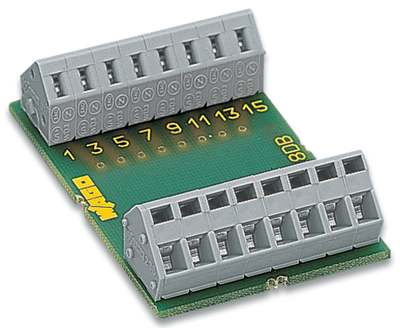 Module avec 2 x 8 per�ages