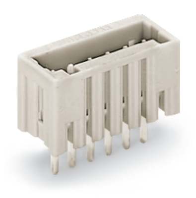 Connecteur CI m�le droit, 5 p�les / Pas 2,5 mm