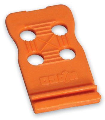 Plaque de d�charge de traction / Orange