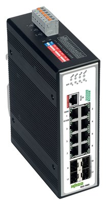 Switch PROFINET administrable 8 ports 1000Base-T - 4 slots SFP 1000