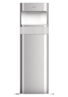 Borne LED B 8,5W 40 centim�tres en aluminium anodis� avec detecteur