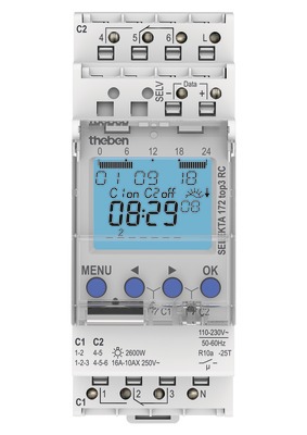 Horloge astronomique 24h/7jrs radiosynchro