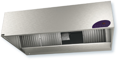 Hotte laverie statique hauteur 55CM longueur 1M visire 1M