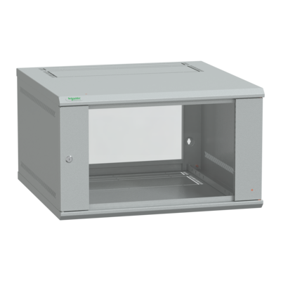 Actassi KDBox 6U, coffret VDI 19p avec vitre Securit, H 352mm L 600mm P 400mm