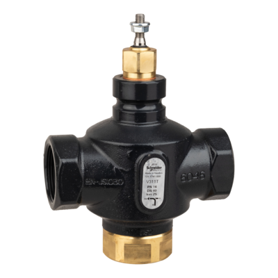 Vanne 3 voies acier taraud�e PN16 DN40 Kv25