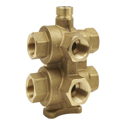 Vanne 6 voies DN15 (se commande avec une Vanne PIBCV)