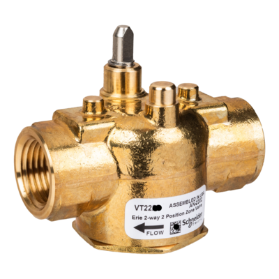 Vanne 2 voies de zone ToR PN20 DN15 kv2,2