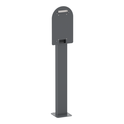 EVlink Pro AC - Pied m�tal pour une Borne de charge - IK 10
