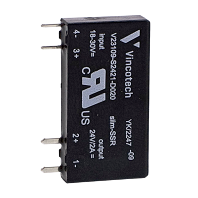 Telefast - relais statique embrochable - 5mm - sortie - 24Vcc - 2A