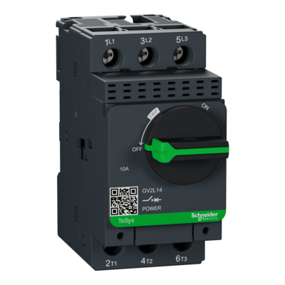 TeSys GV2L - disjoncteur moteur - 10A - 3P 3d - dclencheur magntique